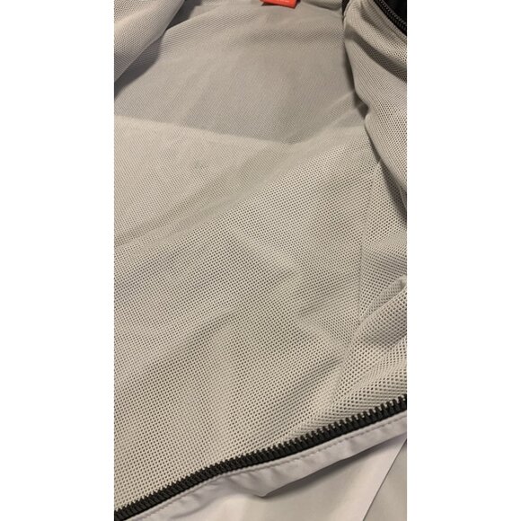 New Balance L Colorblock Hooded Windbreaker Jacket Lightweight Outerwear - Picture 8 of 10